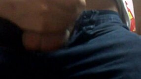 Masturbating on a rainy day, feeling that monster cock throb