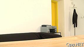 Rough homo gangbang with wild fucking action