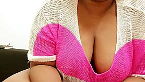 Girl with big tits and boobs