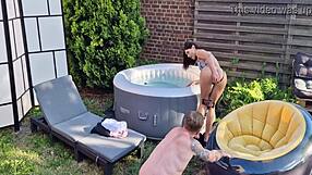 jadilica's free backstage outdoor solo turns into anal masturbation and teasing bts show.