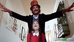 Willy Wonka sex factory with Sia Wood and Charles Dera