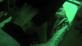 Latina Couple Fucks Doggystyle In The Dark Then Turns On Led!