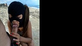 Boquete no meio da praias s� pode terminar em anal