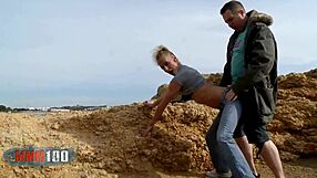 Skinny Italian Milf Yelena Vera Fucked Hard at Beach