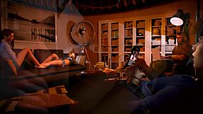 Lets play step bi step with licking pussy and fingering group fun