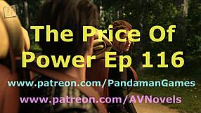 The price of power in anime hentai game