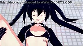 Innocent Stella Craves Orgasm In Black Rock Shooter