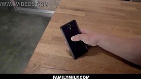 Familymilf! Brunette Stepmom Helena Price in Wild Family Sex with Stepson Pov