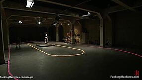 After Roller Derby, Lesbians Insert Toys Provocatively