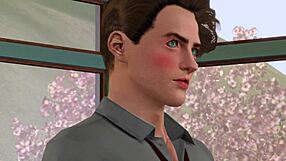 Criminal Hearts Chapter 6 explores yaoi themes in Sims 3. Amateurs recreate gay scenes with creampie elements.