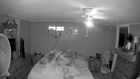 Brunette bitch passionately sucks on a massive monster cock with intense blowjob skills