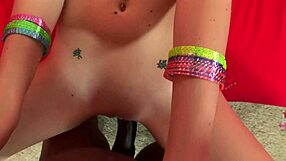 My Stepdaughter Haley Young Craves Big Black Cock Passionately. Intense Taboo Creampie In Her Hairless Pussy.