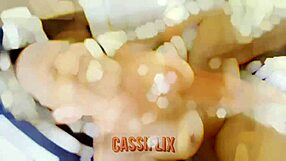 Mommy Noel gives her pussy as a Christmas gift, watch the full video on Cassiflix.