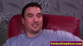 i watch my loud british gf suck cock until facial in heels