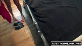 Alec Knight and Charli Maverick Provide Oral Service on Street