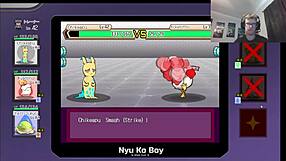 Why not bend over for doggystyle sex with Nurse Joy clone in this hentai?