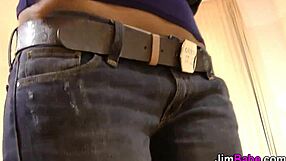 Blonde European Teen Sucks Cock in Shoes POV Hardcore!