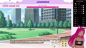 Vtuber Lewdneko Reveals Big Tits in Love Cubed Game