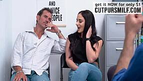 Sheena Ryder, Brunette Milf, Caught Stealing In Store