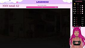 Vtuber Lewdneko Reveals Big Tits in Love Cubed Game