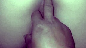 Wife receives intense pussy fingering from husband