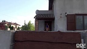 yo, super hot french teen anna siline sucking fat dick in debut sex tape, damn she's good