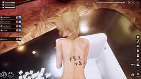 fallen doll game with 3d anime hentai action