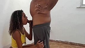 Hot brunette has her raw ass pounded by D