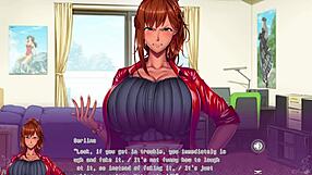 milf gets creampied in this hentai game?