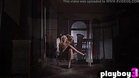 big boobs blonde milf lindsey gayle evans strips naked for you