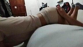 i get masturbated and sucked by a crazy latina teen