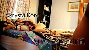 I give blowjob and anal to Kore with squirting