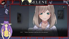 This hentai game continues Selene's orgasmic journey