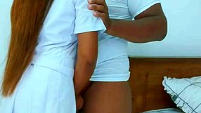 Hot teen couple fucks hard!