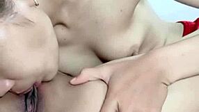 Two sisters fucking and licking each other passionately