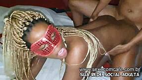 Natasha Medeiros Takes Anal From Two Guys And Gets Cumshot!