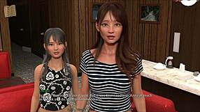 New brunette beauty adult anime inspired porn video