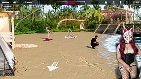 steps of debauchery 31 - sexy babes on the beach