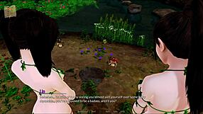 Harem hotel 405 features curvy characters in outfits