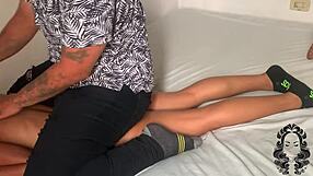 He Dominated My Latina Stepsister With An Erotic Massage, Focusing On Her Natural Tits And Domination