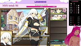 LewdNeko dives into Evenicle's steamy creampie adventures