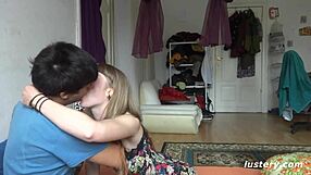 Lustery Submission 61: Lily & Dave Engage in Intense Mutual Masturbation