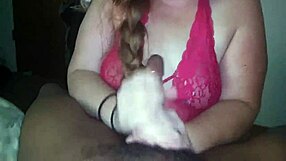 Get a huge creampie that makes her glow with a fiery redhead making a mind blowing blowjob