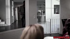 Oh My God, Join This Taboo Threesome With Stepdaughter And Her Guy!