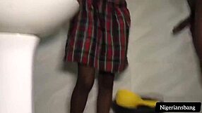 Teen girl in missionary position takes hard pounding from monster cock and loves every moment