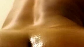 milf with huge ass gets wet and sexy