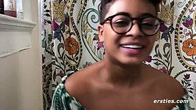 Kay orgasms on the sofa!