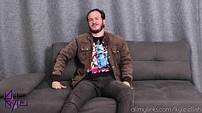 My first audition with Roman Castro: behind closed doors and stuck on camera: A porn shoot back stage