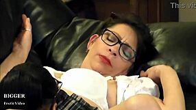 Petite teen 18+s get bored with homework, I lick tits and orgasm.