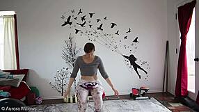 Yoga Lesson 339 Focuses on Mature Instruction with European Wife Techniques